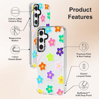 Foto 6 | Funda De Teléfono Mosnovo Para Samsung Galaxy S24 Fe Garden Glow - Venta Internacional.
