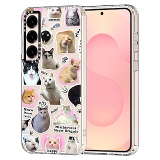 Foto 1 | Funda De Teléfono Mosnovo Para Samsung Galaxy S25 Plus Cat Brigade - Venta Internacional.