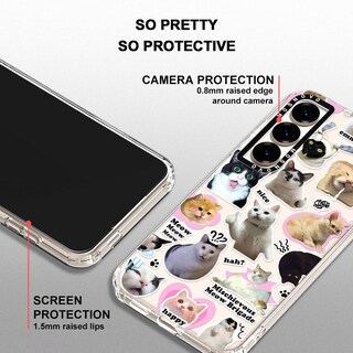 Foto 4 | Funda De Teléfono Mosnovo Para Samsung Galaxy S25 Plus Cat Brigade - Venta Internacional.