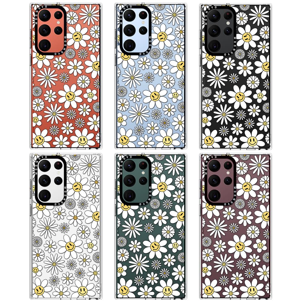 Foto 4 pulgar | Funda De Teléfono Mosnovo Para Samsung Galaxy S22 Ultra Happy Daisy - Venta Internacional.