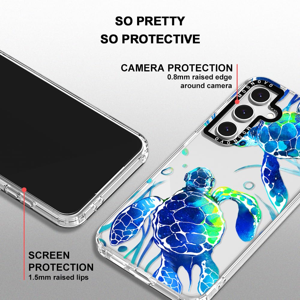Foto 5 pulgar | Funda De Teléfono Mosnovo Para Samsung Galaxy S24 Fe Sea Turtles - Venta Internacional.