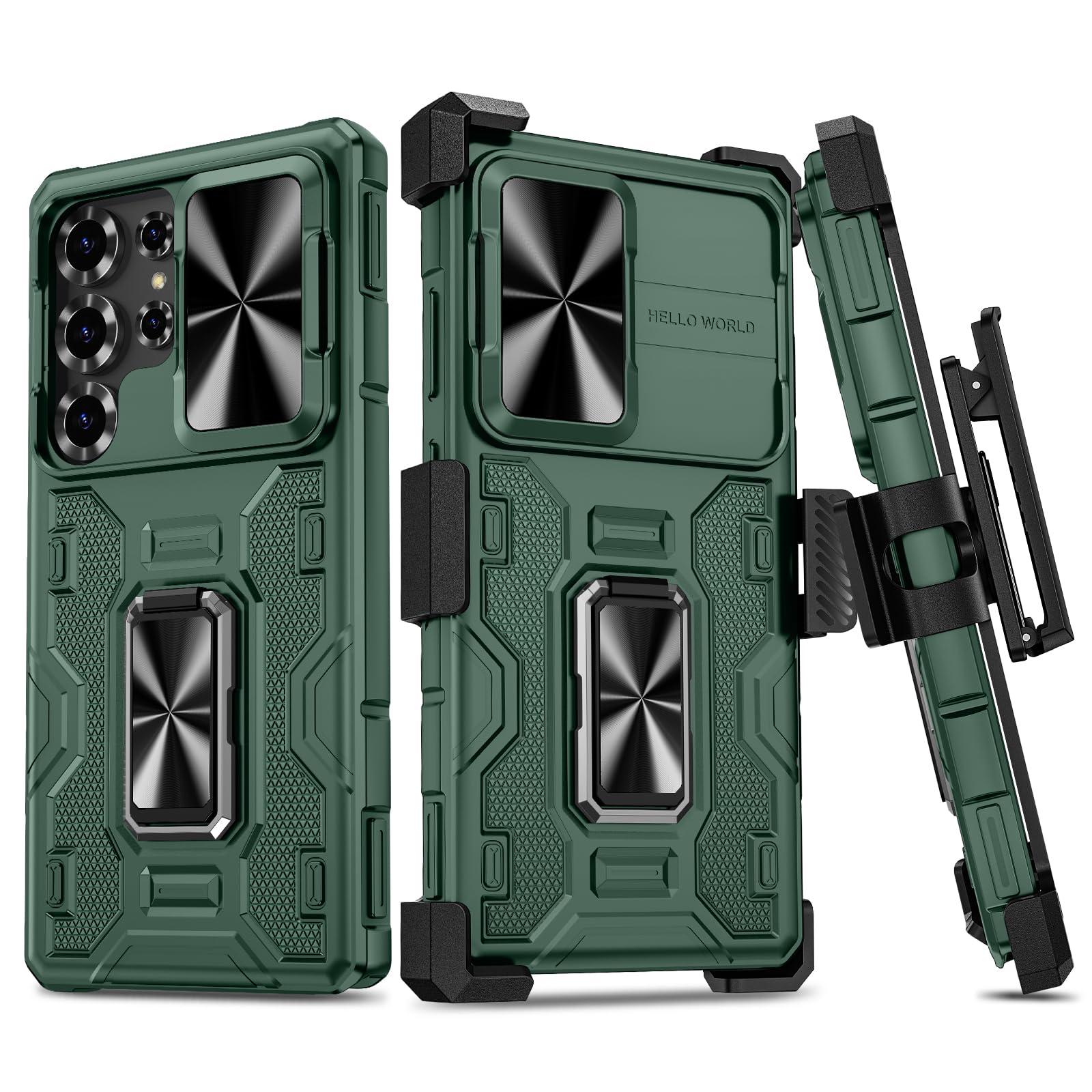 Funda Vego Para Samsung Galaxy S25 Ultra Con Clip Para Cinturón Y Soporte - Venta Internacional.