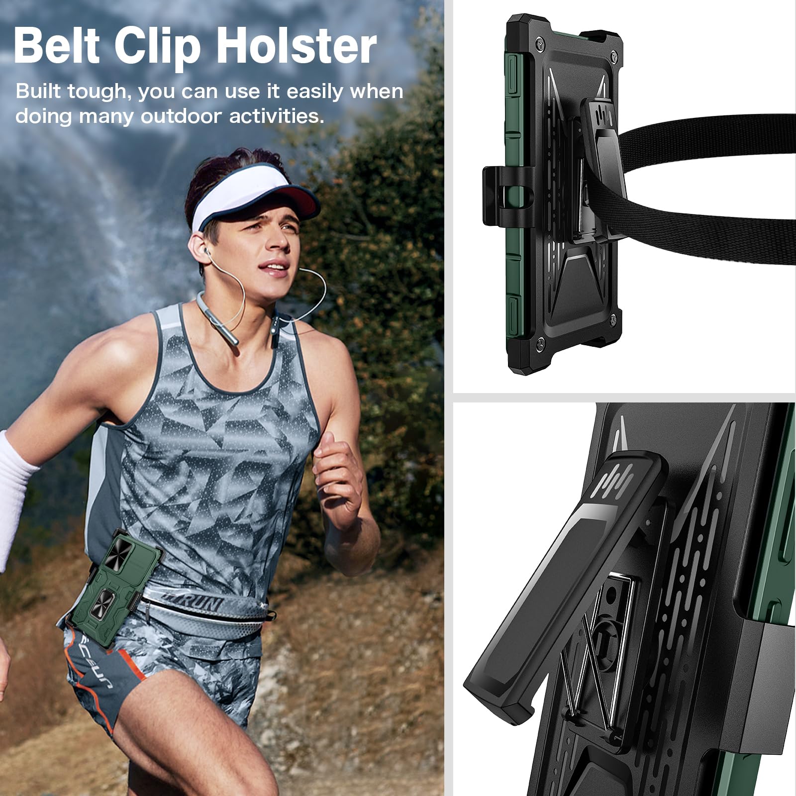 Foto 6 | Funda Vego Para Samsung Galaxy S25 Ultra Con Clip Para Cinturón Y Soporte - Venta Internacional.