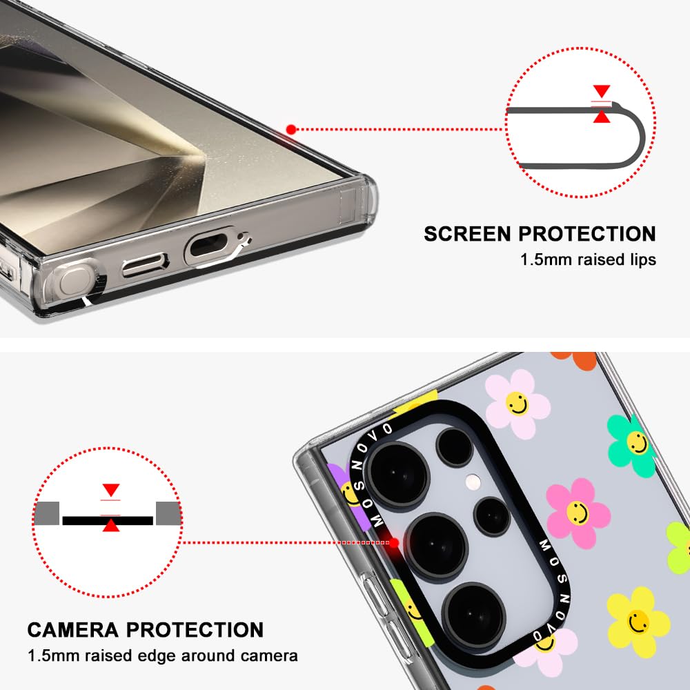Foto 5 pulgar | Funda De Teléfono Mosnovo Para Samsung Galaxy S24 Ultra Clear Tpu - Venta Internacional.