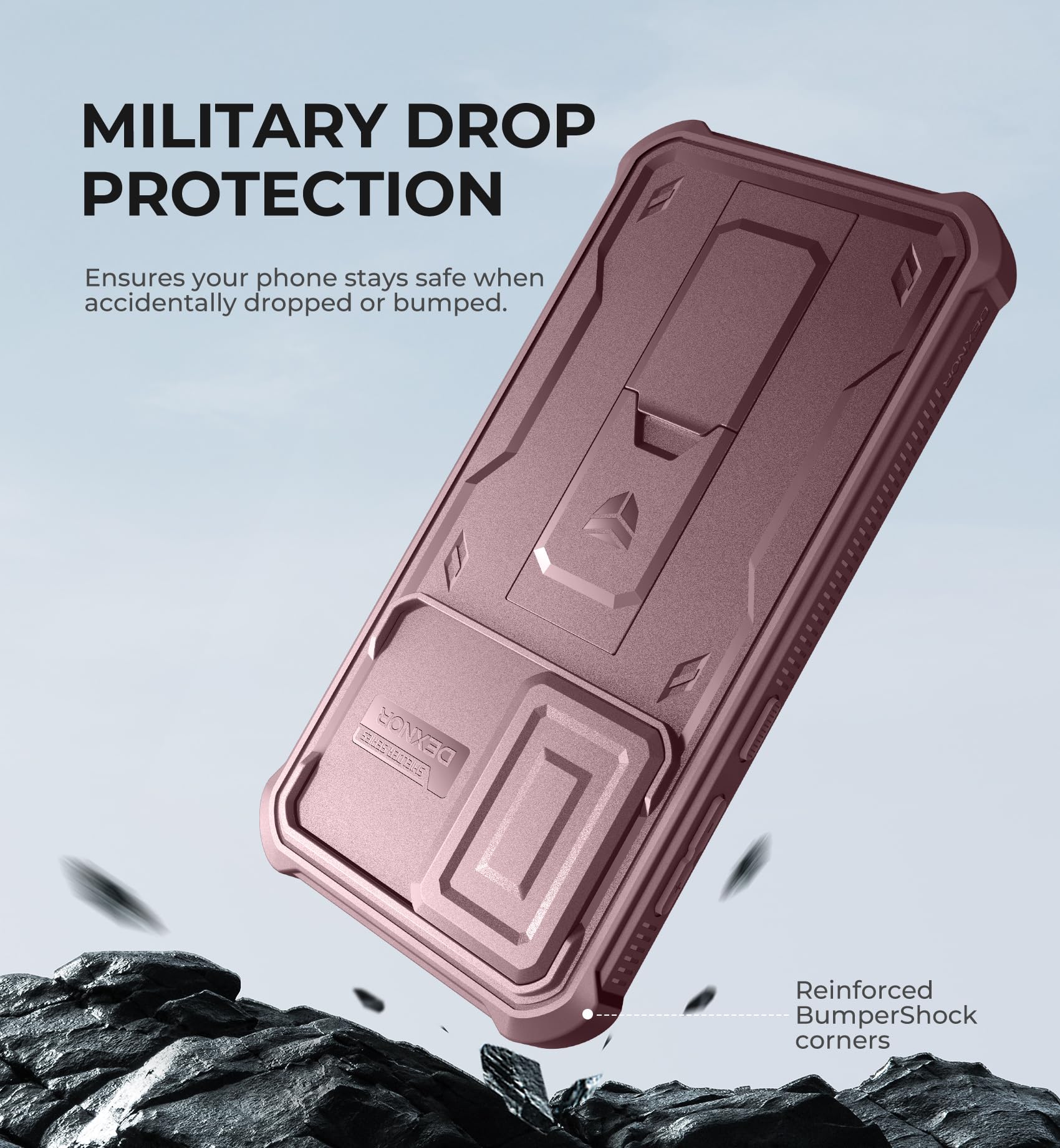 Foto 7 pulgar | Funda De Teléfono Dexnor Para Samsung Galaxy A36 5g Con Protector De Pantalla - Venta Internacional.