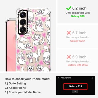 Foto 2 | Funda De Teléfono Mosnovo Para Samsung Galaxy S25 Buffertech 2m Drop - Venta Internacional.