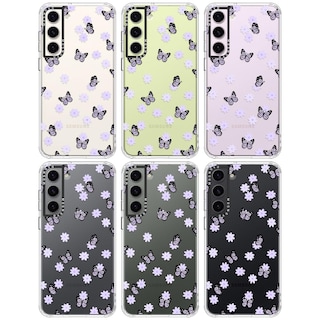 Foto 3 | Funda De Teléfono Mosnovo Para Samsung Galaxy S23 Lila Butterfly - Venta Internacional.