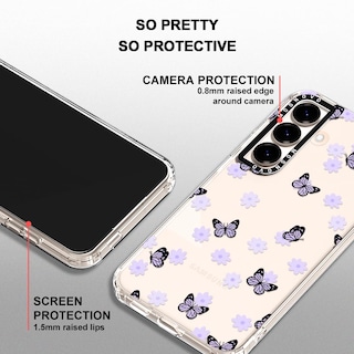 Foto 4 | Funda De Teléfono Mosnovo Para Samsung Galaxy S25 Plus Lilac Butterfly - Venta Internacional.