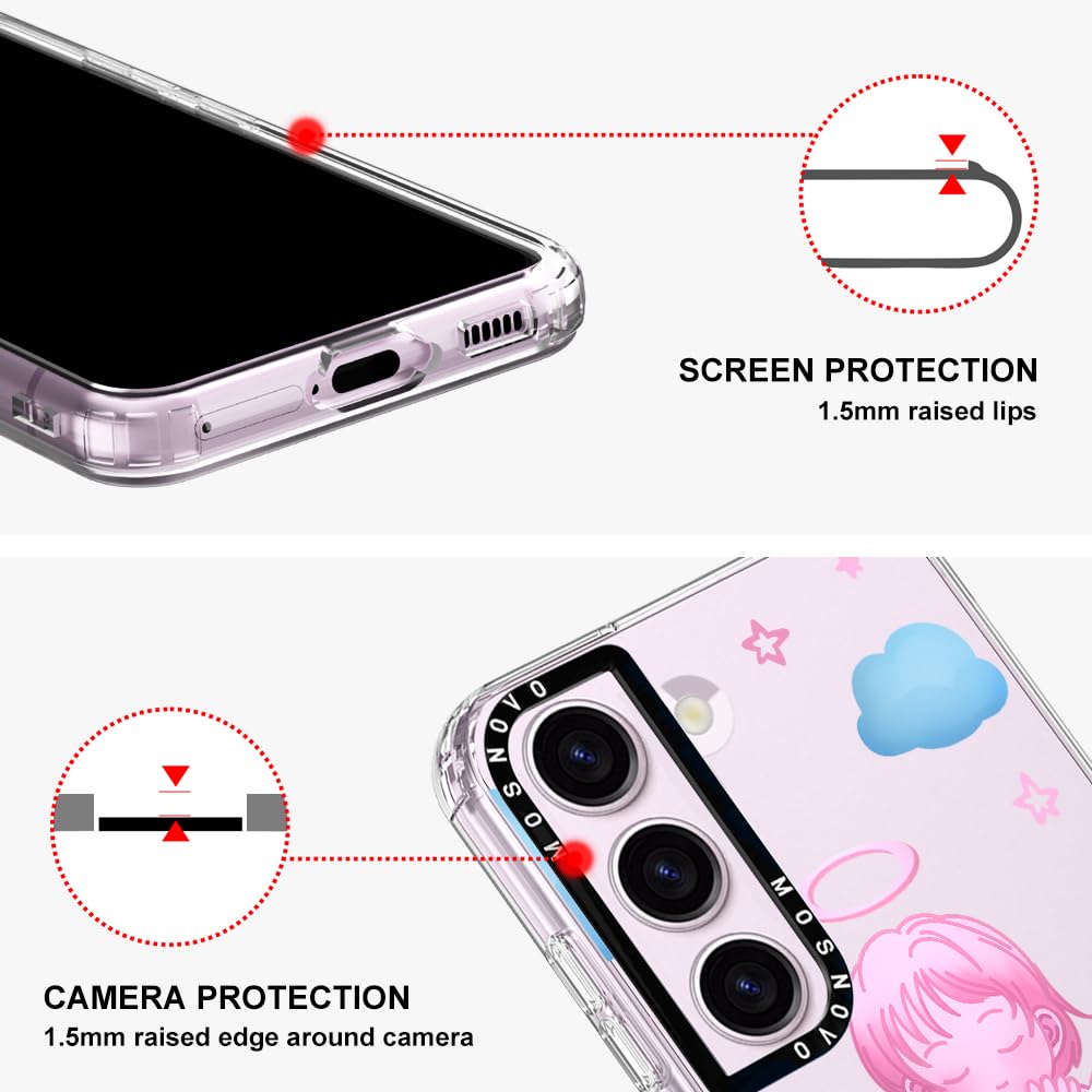 Foto 5 pulgar | Funda De Teléfono Mosnovo Para Samsung Galaxy S23 Plus Pink Serenity - Venta Internacional.