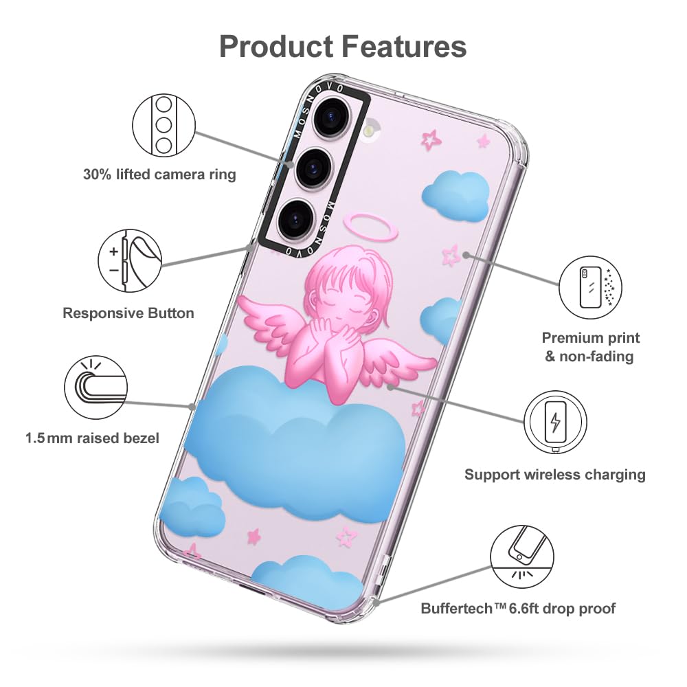 Foto 7 pulgar | Funda De Teléfono Mosnovo Para Samsung Galaxy S23 Plus Pink Serenity - Venta Internacional.