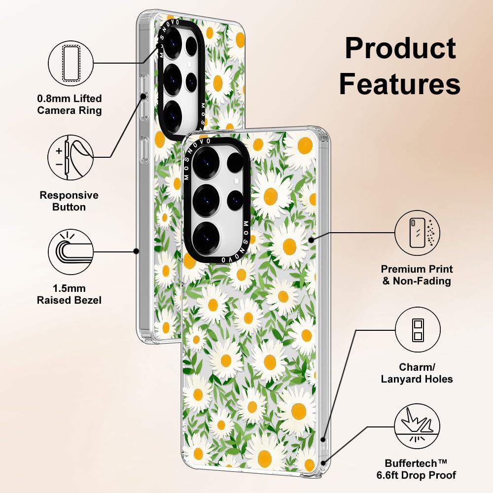 Foto 7 pulgar | Funda De Teléfono Mosnovo Para Samsung Galaxy S25 Ultra Clear Tpu - Venta Internacional.