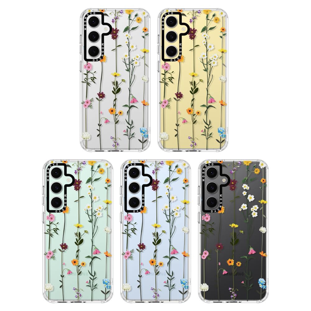 Foto 4 pulgar | Funda De Teléfono Mosnovo Para Samsung Galaxy S24 Fe Wildflowers - Venta Internacional.