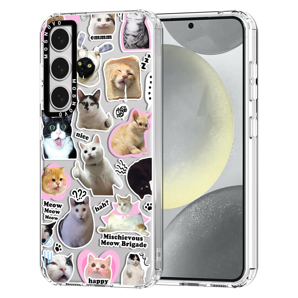 Foto 2 pulgar | Funda De Teléfono Mosnovo Para Samsung Galaxy S24 Plus Cat Brigade - Venta Internacional.