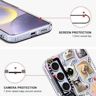 Foto 4 | Funda De Teléfono Mosnovo Para Samsung Galaxy S24 Plus Cat Brigade - Venta Internacional.