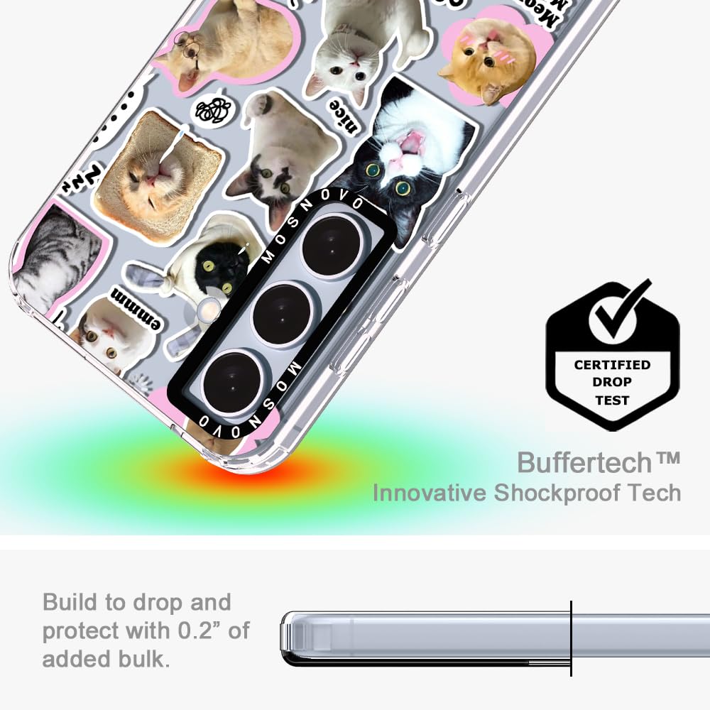 Foto 6 pulgar | Funda De Teléfono Mosnovo Para Samsung Galaxy S24 Plus Cat Brigade - Venta Internacional.