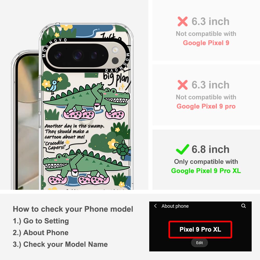 Foto 3 pulgar | Funda De Teléfono Mosnovo Para Google Pixel 9 Pro Xl Buffertech - Venta Internacional.