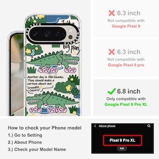 Foto 2 | Funda De Teléfono Mosnovo Para Google Pixel 9 Pro Xl Buffertech - Venta Internacional.