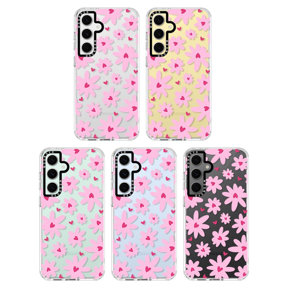 Foto 4 pulgar | Funda De Teléfono Mosnovo Para Samsung Galaxy S24 Fe Love In Bloom - Venta Internacional.