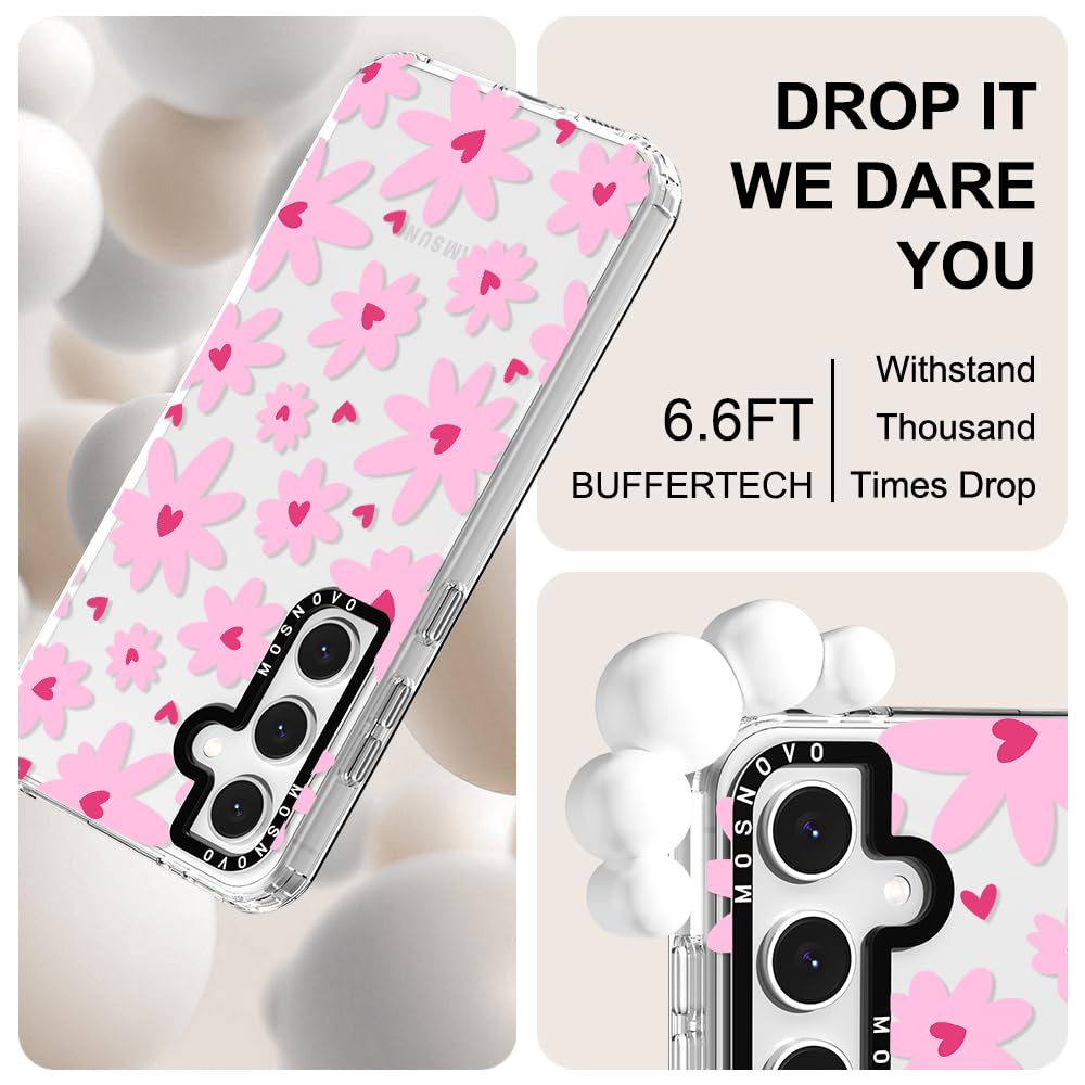 Foto 6 pulgar | Funda De Teléfono Mosnovo Para Samsung Galaxy S24 Fe Love In Bloom - Venta Internacional.