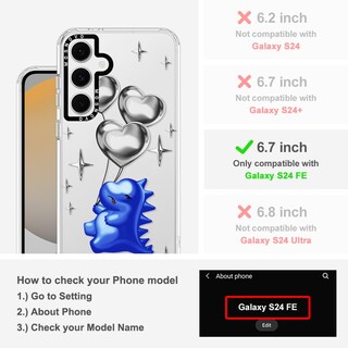 Foto 2 | Funda De Teléfono Mosnovo Para Samsung Galaxy S24 Fe Buffertech - Venta Internacional.