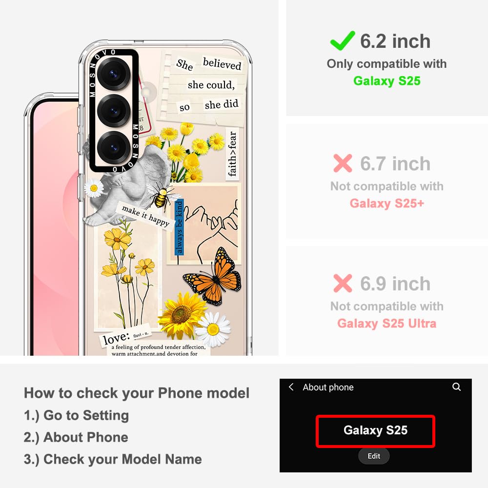 Foto 3 pulgar | Funda De Teléfono Mosnovo Para Samsung Galaxy S25 Con Protección Contra Caídas - Venta Internacional.