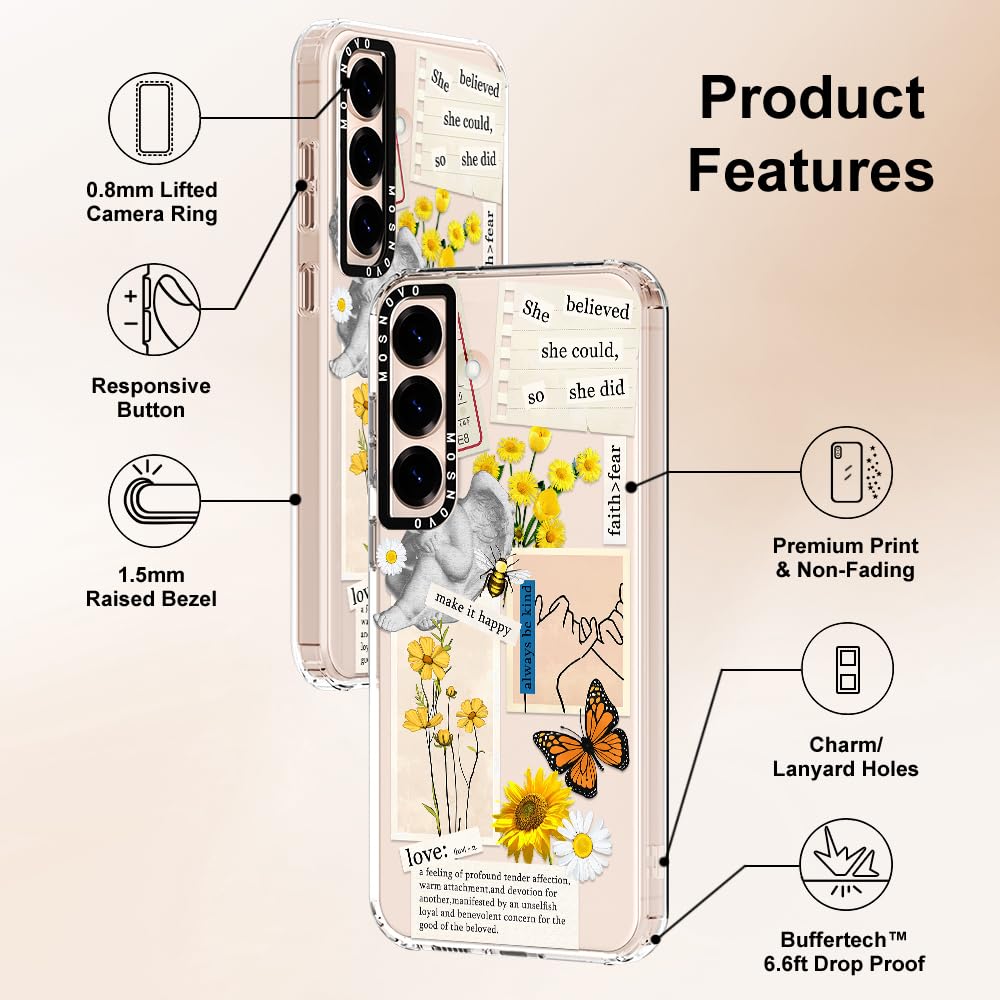 Foto 7 pulgar | Funda De Teléfono Mosnovo Para Samsung Galaxy S25 Con Protección Contra Caídas - Venta Internacional.