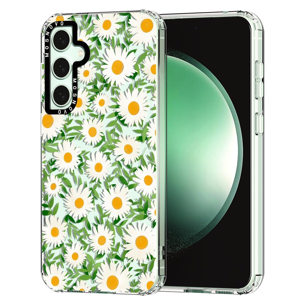 Foto 2 pulgar | Funda De Teléfono Mosnovo Para Samsung Galaxy S23 Fe Daisies Design - Venta Internacional.