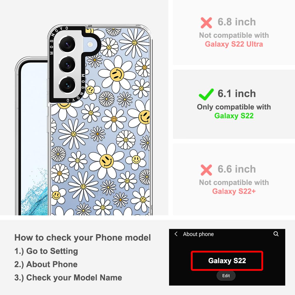 Foto 3 pulgar | Funda De Teléfono Mosnovo Para Samsung Galaxy S22 Buffertech 2m Drop - Venta Internacional.