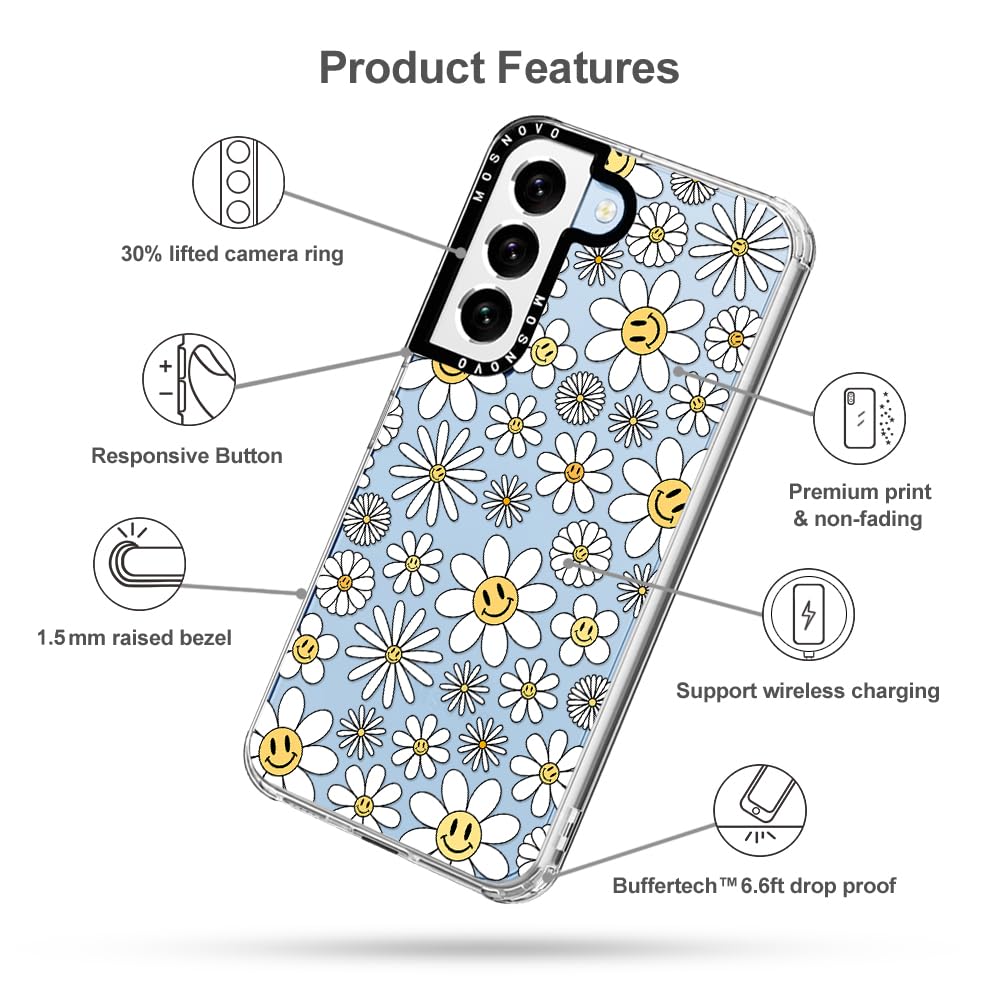 Foto 7 pulgar | Funda De Teléfono Mosnovo Para Samsung Galaxy S22 Buffertech 2m Drop - Venta Internacional.