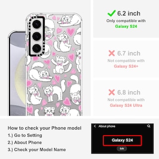 Foto 2 | Funda De Teléfono Mosnovo Para Samsung Galaxy S24 Buffertech 2m Drop - Venta Internacional.