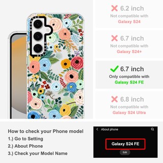 Foto 2 | Funda De Teléfono Mosnovo Para Samsung Galaxy S24 Fe Buffertech - Venta Internacional.