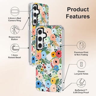 Foto 6 | Funda De Teléfono Mosnovo Para Samsung Galaxy S24 Fe Buffertech - Venta Internacional.