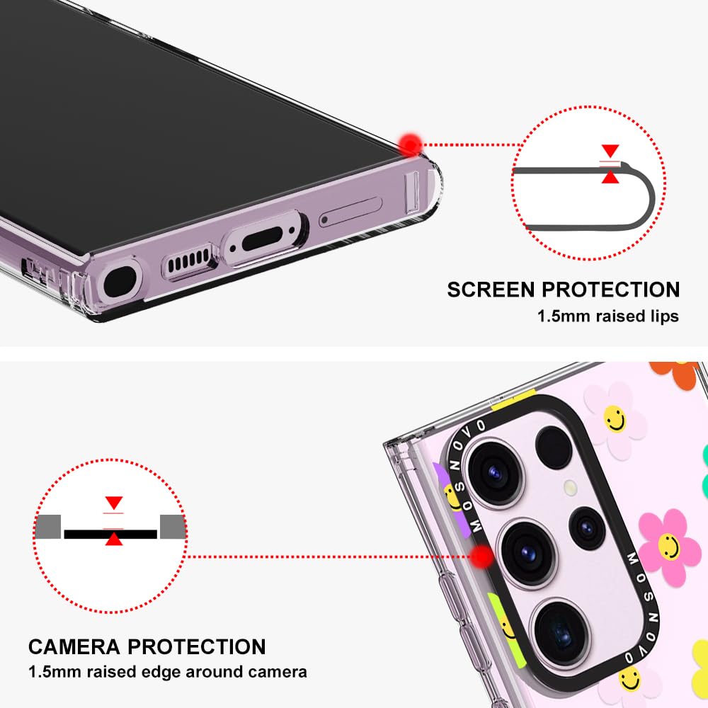 Foto 5 pulgar | Funda De Teléfono Mosnovo Para Samsung Galaxy S23 Ultra Clear Tpu - Venta Internacional.