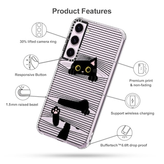 Foto 6 | Funda De Teléfono Mosnovo Para Samsung Galaxy S23 Buffertech 2m Drop - Venta Internacional.