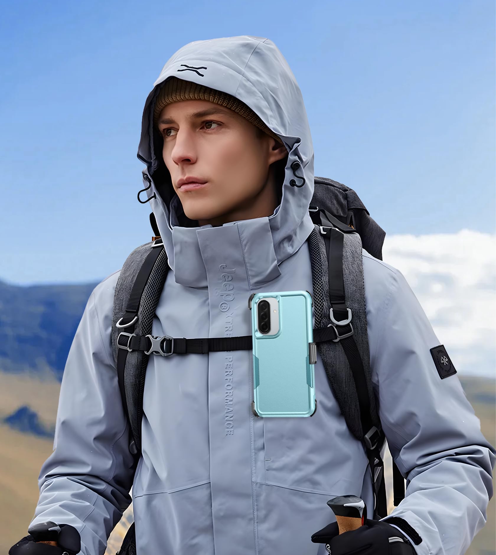 Foto 8 pulgar | Funda De Teléfono Fntcase Para Samsung Galaxy A36-5g Con Clip Para Cinturón - Venta Internacional.