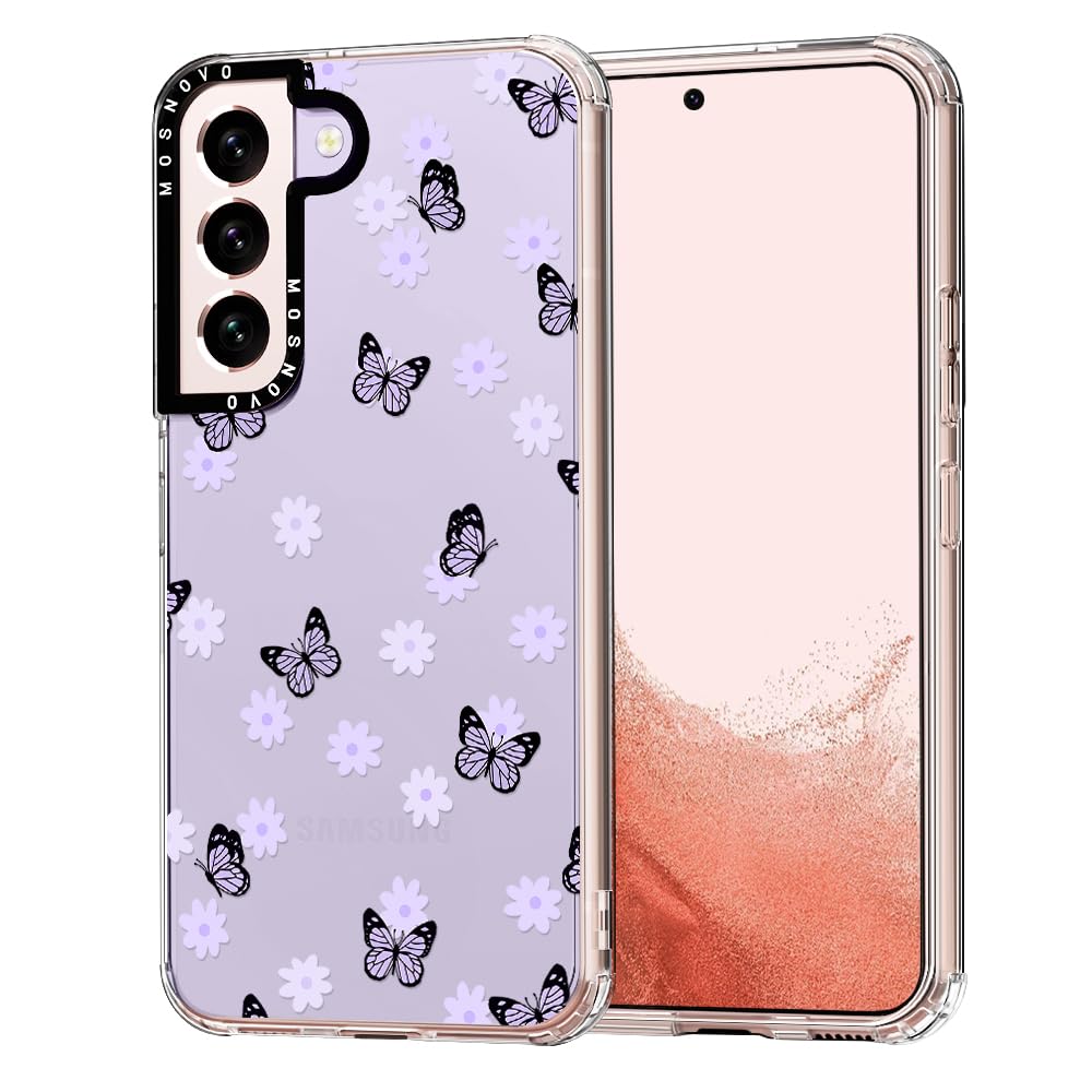 Foto 2 pulgar | Funda De Teléfono Mosnovo Para Samsung Galaxy S22 Plus Lilac Butterfly - Venta Internacional.