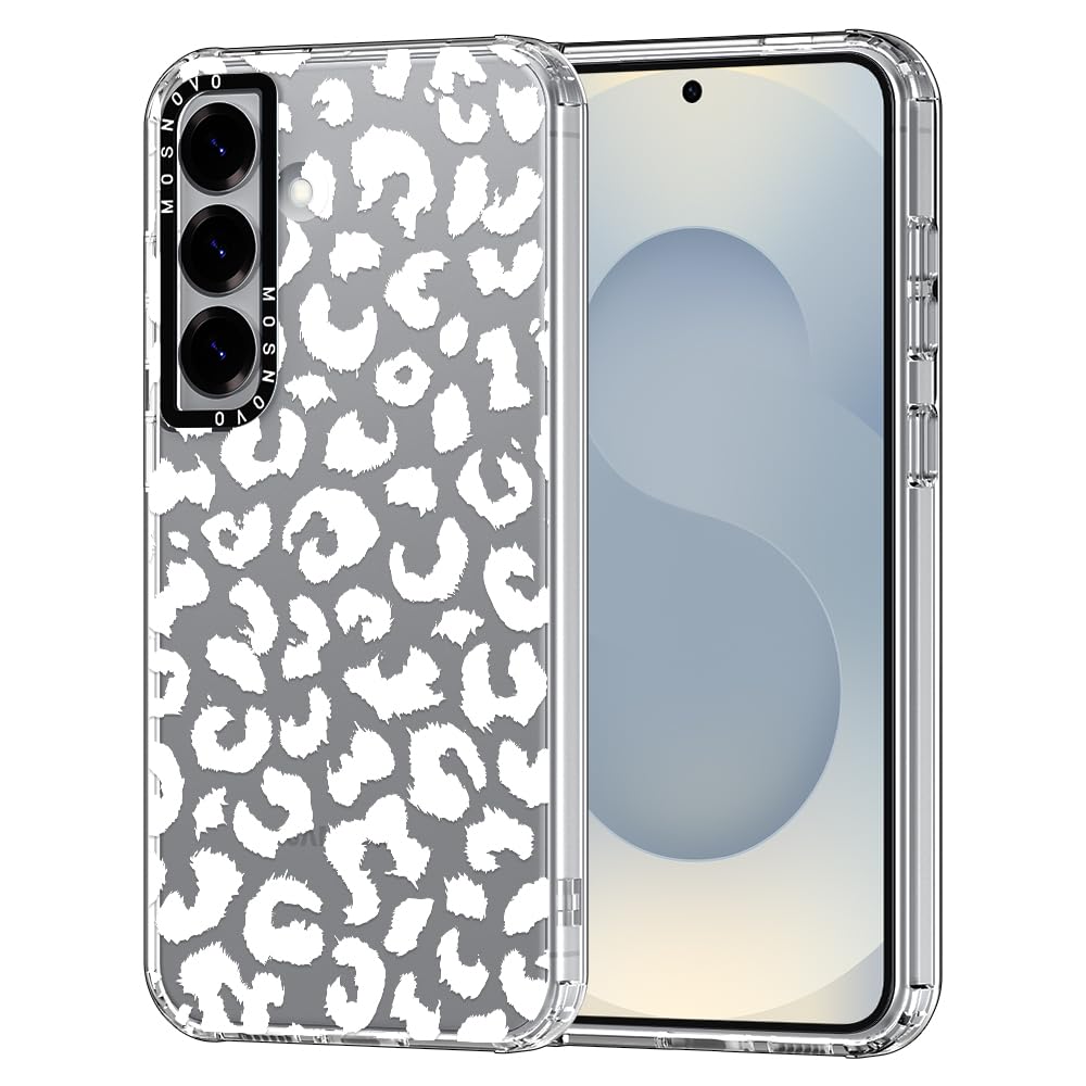 Foto 2 pulgar | Funda De Teléfono Mosnovo Para Samsung Galaxy S25 Plus White Leopard - Venta Internacional.
