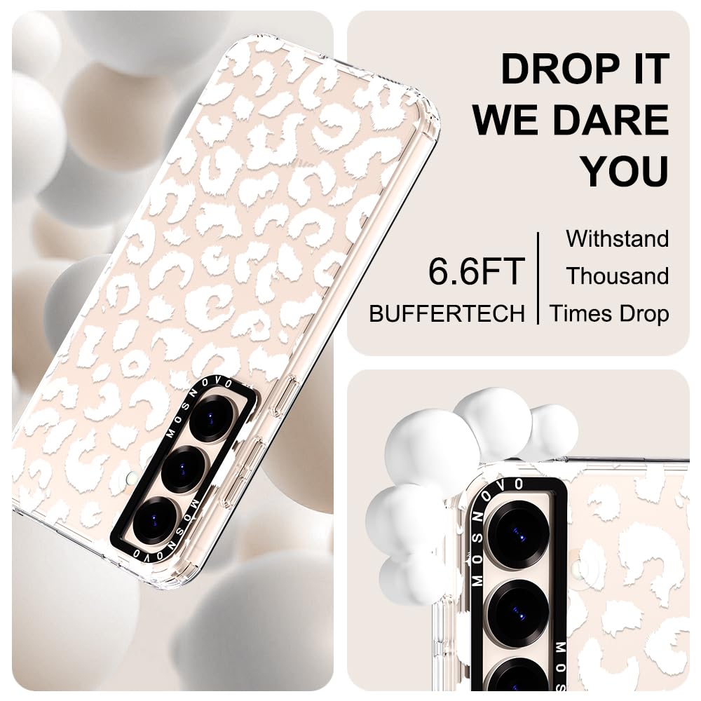 Foto 6 pulgar | Funda De Teléfono Mosnovo Para Samsung Galaxy S25 Plus White Leopard - Venta Internacional.