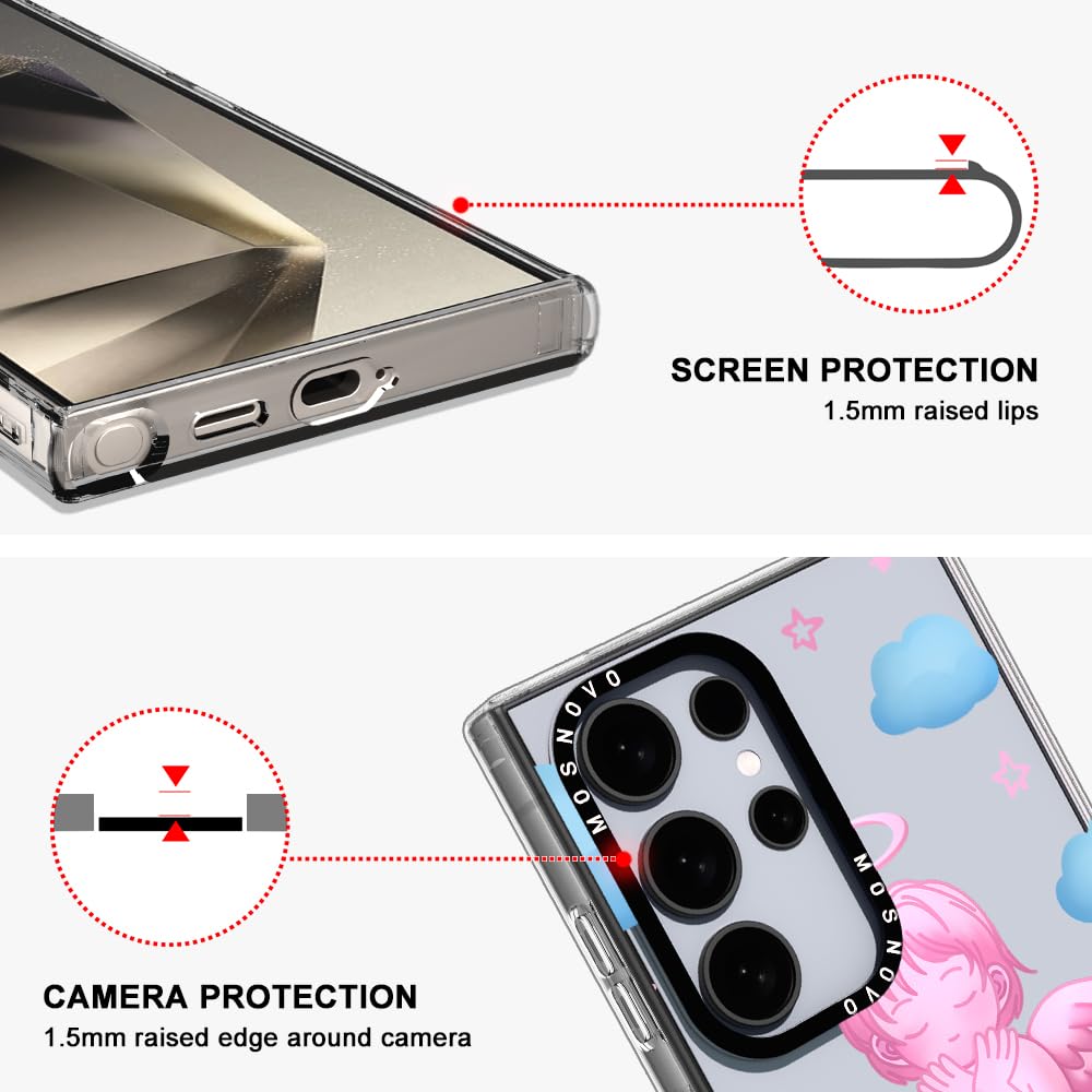 Foto 4 | Funda De Teléfono Mosnovo Para Samsung Galaxy S24 Ultra Pink - Venta Internacional.