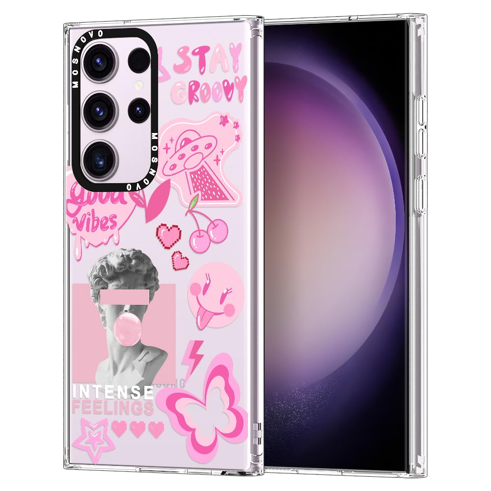 Foto 2 pulgar | Funda De Teléfono Mosnovo Para Samsung Galaxy S23 Ultra Pink - Venta Internacional.