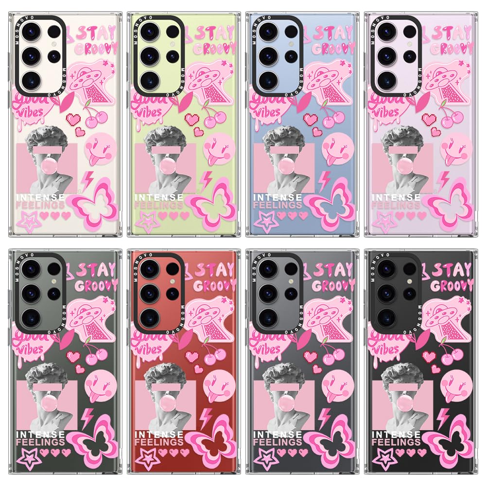 Foto 4 pulgar | Funda De Teléfono Mosnovo Para Samsung Galaxy S23 Ultra Pink - Venta Internacional.