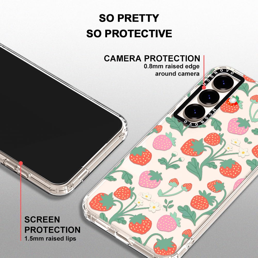 Foto 4 | Funda De Teléfono Mosnovo Para Samsung Galaxy S25 Plus Strawberry - Venta Internacional.