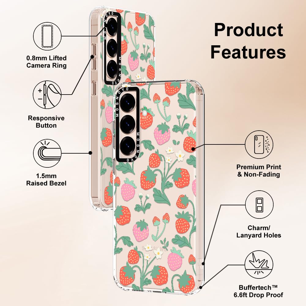 Foto 7 pulgar | Funda De Teléfono Mosnovo Para Samsung Galaxy S25 Plus Strawberry - Venta Internacional.