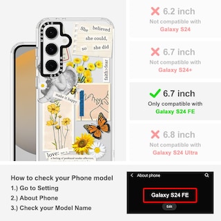 Foto 2 | Funda De Teléfono Mosnovo Para Samsung Galaxy S24 Fe Buffertech - Venta Internacional.