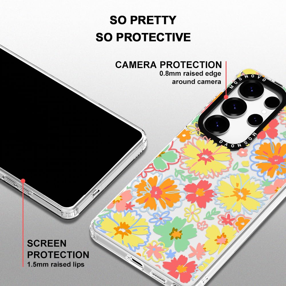 Foto 5 pulgar | Funda De Teléfono Mosnovo Para Samsung Galaxy S25 Ultra Clear Tpu - Venta Internacional.