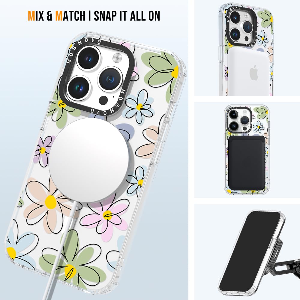 Foto 6 pulgar | Funda De Teléfono Mosnovo Para Iphone 14 Pro Con Magsafe Buffertech - Venta Internacional.