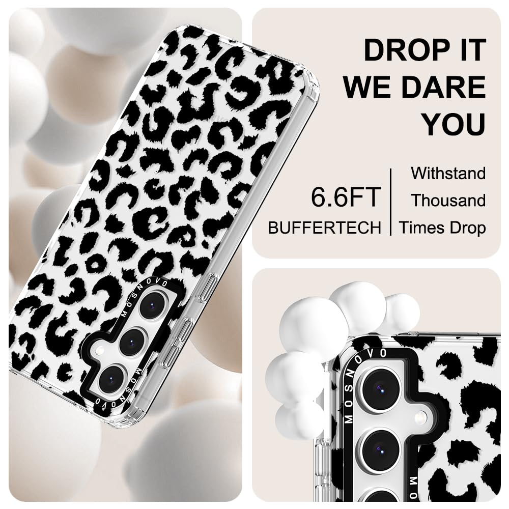 Foto 6 pulgar | Funda De Teléfono Mosnovo Para Samsung Galaxy S24 Fe Black Leopard - Venta Internacional.