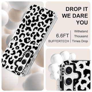 Foto 5 | Funda De Teléfono Mosnovo Para Samsung Galaxy S24 Fe Black Leopard - Venta Internacional.