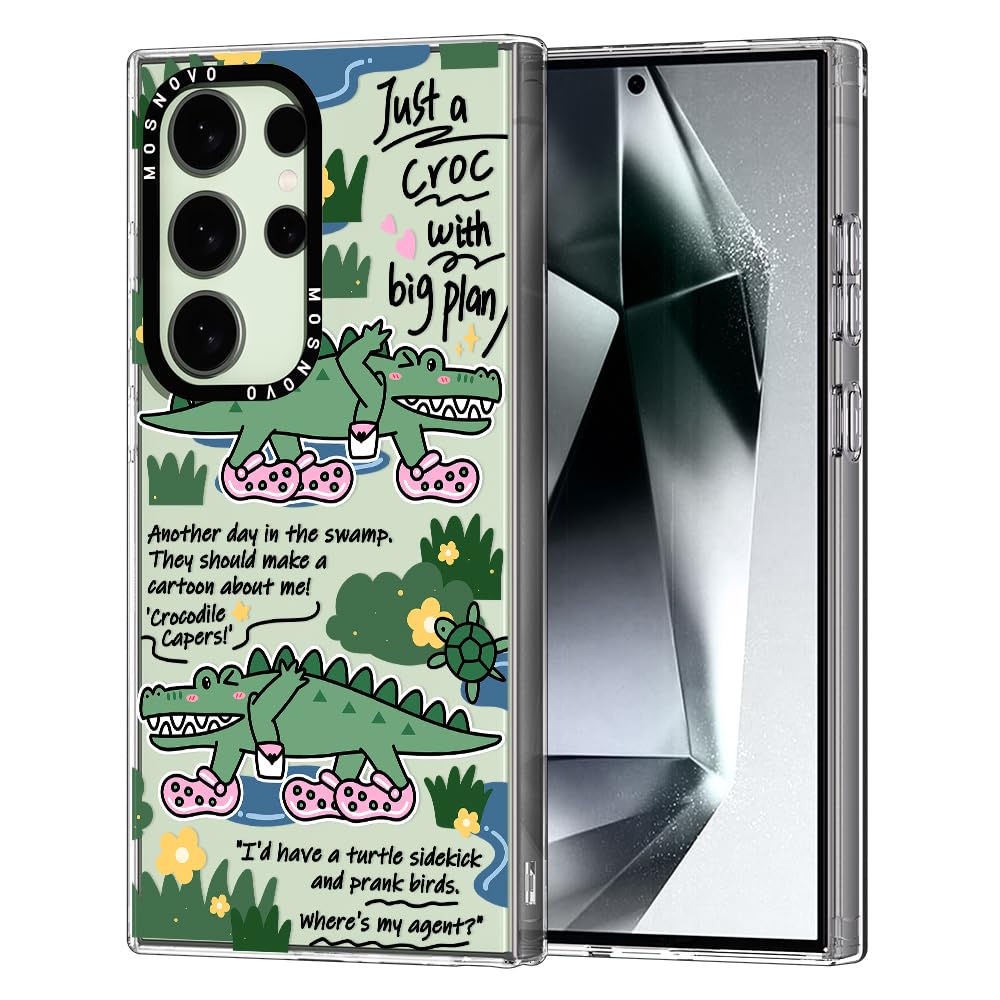 Foto 1 | Funda De Teléfono Mosnovo Para Samsung Galaxy S24 Ultra Croc Design - Venta Internacional.