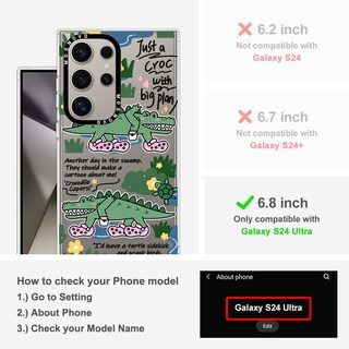 Foto 2 | Funda De Teléfono Mosnovo Para Samsung Galaxy S24 Ultra Croc Design - Venta Internacional.
